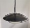 Large Mid-Century Scandinavian Modern Black Metal Pull Down Hanging Lamp, 1970s 8