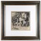 Julius Paul Junghanns, Draft Horse with Cart, 1920s, Charcoal, Framed 1
