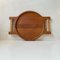 Danish Modern Double Sided Tray in Teak and Cork by Richard Nissen, 1960s, Image 12