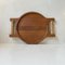 Danish Modern Double Sided Tray in Teak and Cork by Richard Nissen, 1960s 3