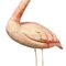 Flamingo aus Holz mit Eisenbeinen, 1960er 2