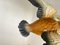 Große fliegende Ente aus Keramik im Stil von Delphin Massier Brown, 20. Jh. 10