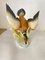 Große fliegende Ente aus Keramik im Stil von Delphin Massier Brown, 20. Jh. 13