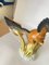 Grand Canard Volant en Céramique Style Delphin Massier Brown, 20ème Siècle 12