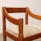 Vintage Chair in Carimante Beech from Cassina, Italy, 1980s 3