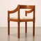 Vintage Chair in Carimante Beech from Cassina, Italy, 1980s 7