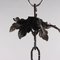 Lámpara de araña vintage de hierro forjado, Imagen 7