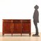 Credenza neoclassica vintage in ottone, Immagine 2