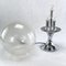 Glass Ball Table Lamp from Doria Leuchten Germany, 1960s, Image 3