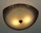 Mid-Century Flying Saucer Ceiling Lamp, 1950s 7