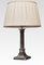 Silver Plated Corinthian Column Table Lamp, 1920s, Image 4