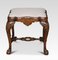 Antique Stool in Carved Walnut, 1890s 3