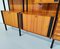 Modernes italienisches Mid-Century Wandregal aus Holz, 1950er 5