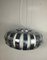 Space Age Hanging Lamp in Chrome and Lacquered Steel, 1970 20