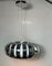 Space Age Hanging Lamp in Chrome and Lacquered Steel, 1970, Image 5