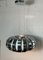Space Age Hanging Lamp in Chrome and Lacquered Steel, 1970 3
