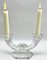 Belgian Crystal Candlesticks by Val Saint Lambert, 1930s, Set of 3 8