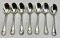 Perles Flatware Set from Christofle, 1950, Set of 111 8