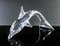 Delfino Skulptur aus mundgeblasenem Glas 1