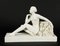 Art Deco Bisque Porcelain Sculpture, 1920s 17