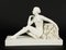 Escultura Art Déco de porcelana, años 20, Imagen 17