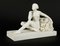 Art Deco Bisque Porcelain Sculpture, 1920s 2