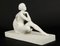 Art Deco Bisque Porcelain Sculpture, 1920s 11