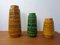 Ceramic Vases from Scheurich, 1970s, Set of 3 2