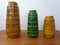 Ceramic Vases from Scheurich, 1970s, Set of 3 1