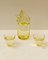 Mid-Century Modern Lemon Yellow Water Pitcher and Glasses, 1960s, Set of 3, Image 4