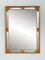 Specchio grande con perline e cornice dorata, Immagine 1