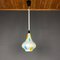 Mid-Century Multicolor Opaline Murano Glass Pendant Lamp from Stilnovo, Italy, 1950s 1