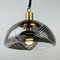 Vintage Swirled Murano Glass Pendant Lamp in the style of Lino Tagliapietra, Italy, 1980s 2