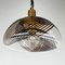 Vintage Swirled Murano Glass Pendant Lamp in the style of Lino Tagliapietra, Italy, 1980s 6