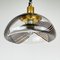Vintage Swirled Murano Glass Pendant Lamp in the style of Lino Tagliapietra, Italy, 1980s 13