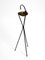 Mid-Century Tripod Iron Stand Ashtray with Brass Bowl 3