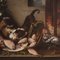 Artiste Italien, Nature Morte aux Animaux, Fleurs et Fruits, 1760, Huile sur Toile, Encadrée 13