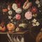 Artiste Italien, Nature Morte aux Animaux, Fleurs et Fruits, 1760, Huile sur Toile, Encadrée 7