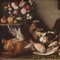 Italienischer Künstler, Stillleben mit Tieren, Blumen und Früchten, 1760, Öl auf Leinwand, Gerahmt 14