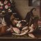 Italienischer Künstler, Stillleben mit Tieren, Blumen und Früchten, 1760, Öl auf Leinwand, Gerahmt 2