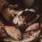 Italienischer Künstler, Stillleben mit Tieren, Blumen und Früchten, 1760, Öl auf Leinwand, Gerahmt 10