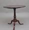 18th Century Mahogany Tripod Table, 1780s 1