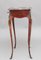 19th Century French Freestanding Kingwood and Marquetry Side Table, 1880s, Image 6