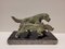 Clovis Masson, Art Deco Jagdhunde, 1930, Bronze 1