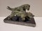 Clovis Masson, Art Deco Hunting Dogs, 1930, Bronze 19