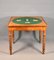 Mesa de juegos plegable francesa de olmo, siglo XIX, Imagen 14