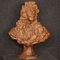 Busto figurativo, metà XX secolo, terracotta, Immagine 1