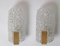 Bubble Murano Ice Glass Wall Lamps from Hillebrand Lighting, 1970s, Set of 2 13