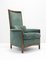 Art Deco Highback Peggy Galaxy Armchair by Umberto Asnago for Giorgetti, Italy, 1990s, Image 1