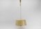 Cocoon Adjustable Hanging Lamp by Münchener Werkstätten, Germany, 1950s 3